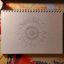 My project in The Art of Mandala Drawing: Create Geometric Patterns course. Drawing & Ink Illustration project by Trí Đỗ - 12.31.2021