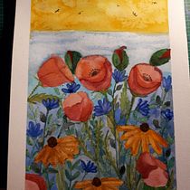 Mein Kursprojekt: Schöpfung von Farbpaletten mit Aquarell. Un progetto di Illustrazione tradizionale, Belle arti, Pittura, Pittura ad acquerello e Teoria del colore di Heike Grebe - 19.01.2022