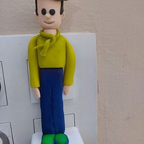 My project in Character Modeling with Sugar Paste course. Design, Design de personagens, e DIY projeto de Chanchal Agarwal - 19.01.2022