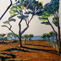 Mon projet du cours : Paysages : approche par le carnet de dessin et la couleur. Un progetto di Bozzetti, Creatività, Disegno a matita, Disegno e Sketchbook di domlyon - 19.01.2022