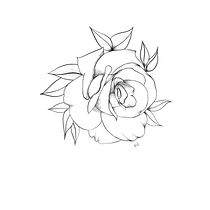Mi Proyecto del curso: Tatuaje para principiantes. Tattoo Design, Traditional illustration, and Design project by Esther Casares Martinez - 01.19.2022