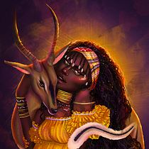 Goddess. Een project van Traditionele illustratie, Digitale illustratie y  Digitaal schilderij van Gris - 19.01.2022