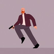 Il mio progetto del corso: Animazione vettoriale stile frame by frame con After Effects. Animação, e Animação 2D projeto de Andrea Lai - 19.01.2022