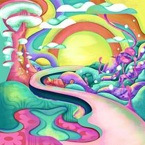 My project in Illustration in Photoshop: Enchant with Color and Texture course. Traditional illustration, and Digital Illustration project by Kathryn Fuller - 01.19.2022