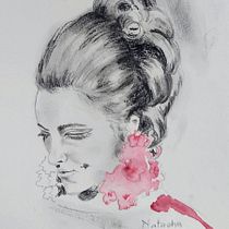 Mi Proyecto del curso: Retrato artístico al carboncillo: mamá. Ilustração tradicional, Artes plásticas, Desenho, Desenho de retrato, Desenho realista, e Desenho artístico projeto de natachabollini - 19.01.2022