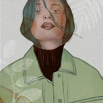 Mi Proyecto del curso: Retrato ilustrado con Procreate. Ilustração tradicional, Ilustração vetorial, Ilustração digital, e Desenho de retrato projeto de Paula Te Ele - 20.01.2022