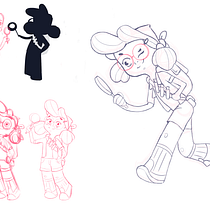 Meu projeto do curso: Design de personagens para animação com Photoshop. Animation, Character Design, and Character Animation project by Alan Rochinski - 01.20.2022
