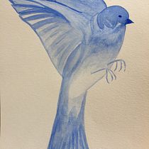 Mon projet du cours : Techniques expérimentales d’aquarelle pour débutants. Traditional illustration, Fine Arts, Watercolor Painting, and Naturalistic Illustration project by josianepasquier - 01.30.2022