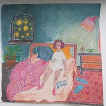 My project in Exploratory Sketchbook: Find Your Drawing Style course. Ilustração tradicional, Esboçado, Criatividade, Desenho, Pintura em aquarela, Pintura guache, e Sketchbook projeto de nerile_gailiunaite - 18.01.2022