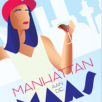 Eindproject Manhattan aan de Maas. Traditional illustration, Poster Design, Digital Illustration, and Fine Arts project by Serena - 06.27.2023