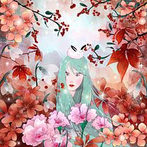 My project in Fantasy Illustration in Your Own Style course. Traditional illustration, Drawing, Digital Illustration, Watercolor Painting, and Color Theor project by Su Myintzu - 01.31.2022