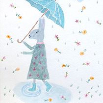 Mon projet du cours : Création d’aquarelles délicates pour l’illustration narrative. Un projet de Illustration traditionnelle, Aquarelle et Illustration jeunesse de Aurélie Berger - 20.01.2022