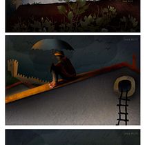 Meu projeto do curso: Ilustração digital cinematográfica com Photoshop. Traditional illustration, Digital Illustration, and Concept Art project by Ivone Ralha - 01.20.2022