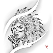 Mi Proyecto del curso: Diseño e ilustración digital de tatuajes con Procreate. Traditional illustration, Graphic Design, Digital Illustration, Tattoo Design, and Digital Drawing project by Paola Castillo - 01.15.2021