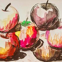 Mi Proyecto del curso: Naturaleza ilustrada: una exploración creativa. Traditional illustration, Painting, Drawing, Watercolor Painting, Ink Illustration, and Naturalistic Illustration project by Amparo Muñoz - 01.21.2022
