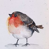 Il mio progetto del corso: Acquerello artistico per illustrazione di animali: gli uccelli. Traditional illustration, Watercolor Painting, Realistic Drawing, and Naturalistic Illustration project by lucia_menato - 01.21.2022