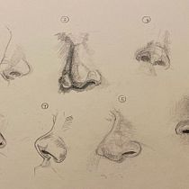 Mon projet du cours : Carnet de portraits : explorez le visage humain. Un proyecto de Bocetado, Dibujo, Dibujo de Retrato, Dibujo artístico y Sketchbook de Emile Manigat - 22.01.2022