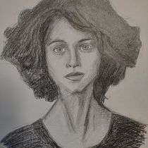 Il mio progetto del corso: Ritratto realistico con matite di grafite. Traditional illustration, Fine Arts, Sketching, Pencil Drawing, Drawing, Portrait Drawing, Realistic Drawing, Artistic Drawing, and Figure Drawing project by Claudio Capitani - 01.22.2022