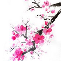 My project in Watercolor Illustration with Japanese Influence course. Traditional illustration, Drawing, Watercolor Painting, Painting, and Artistic Drawing project by Julieth Alexandra Mercado Montero - 01.21.2021