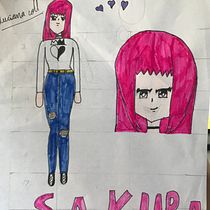 Mi Proyecto del curso: Creación de personajes manga. Traditional illustration, Character Design, Comic, and Manga project by lucianacollalcala - 01.22.2022