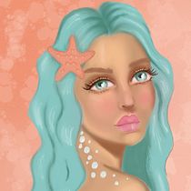 My project in Powerful Female Characters: Illustrating Confidence and Diversity course. Traditional illustration, Painting, Digital Illustration, Digital Drawing, and Digital Painting project by katquinn - 01.22.2022