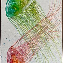 Mi Proyecto del curso: Técnicas modernas de acuarela. Traditional illustration, Fine Arts, Painting, and Watercolor Painting project by Diana Estudillo - 01.22.2022