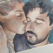 Il mio progetto del corso: Ritratto artistico ad acquerello. Fine Arts, Painting, Watercolor Painting, and Portrait Drawing project by Ilaria Pella - 02.09.2022