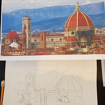My project in Artistic Watercolor Sketching: Dare to Express Your Ideas course. Traditional illustration, Sketching, Creativit, Drawing, Watercolor Painting, and Sketchbook project by phamilton - 01.22.2022