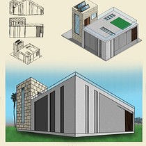Mi Proyecto del curso: Sketching arquitectónico y artístico con Procreate. Arquitetura, Esboçado, Ilustração digital, Arquitetura digital e Ilustração arquitetônica projeto de Ayoze Magua - 22.01.2022