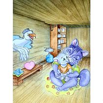 Mein Kursprojekt: Tierfiguren in Aquarell für Kinderbücher. Traditional illustration, Fine Arts, Painting, Drawing, Watercolor Painting, Children's Illustration, and Narrative project by Andrea Gasser - 01.23.2022