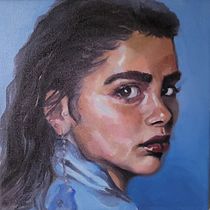 My project in Expressive Oil Portraiture: Explore the Alla Prima Technique course. Fine Arts, Painting, and Oil Painting project by gibbydabest - 01.23.2022