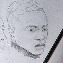 My project in Portrait Sketchbooking: Explore the Human Face course. Un proyecto de Bocetado, Dibujo, Dibujo de Retrato, Dibujo artístico y Sketchbook de Annada Menon - 23.01.2022