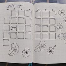 Mijn project van de cursus: Inleiding tot het geïllustreerde bullet journal. Projekt z dziedziny Trad, c, jna ilustracja, Craft, T, pografia,  R, sunek, R, sunek botaniczn, DIY,  Pismo dekorac i jne użytkownika evawllms945 - 23.01.2022
