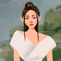 Mi Proyecto del curso: Personajes femeninos poderosos: ilustra la diversidad. Traditional illustration, Painting, Digital Illustration, Digital Drawing, and Digital Painting project by mdieguezrodriguez - 01.23.2022
