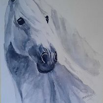 Mijn project van de cursus: Expressieve dierlijke portretten in aquarel. Un projet de Illustration traditionnelle, Aquarelle, Dessin réaliste et Illustration naturaliste de Mariet van de Waarsenburg - 23.01.2022