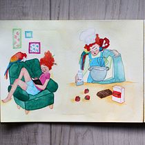 Il mio progetto del corso: Creazione di personaggi col disegno di osservazione. Un proyecto de Ilustración tradicional, Diseño de personajes, Dibujo y Sketchbook de Elisa De Pierro - 23.01.2022