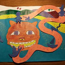 My project in Introduction to Children’s Illustration course. Traditional illustration, Fine Arts, Painting, Pencil Drawing, Drawing, Watercolor Painting, Children's Illustration, and Narrative project by oto.zuzana - 01.23.2022