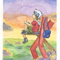 My project in Storytelling through Watercolor Illustration course. Un progetto di Illustrazione tradizionale, Pittura ad acquerello, Stor, telling, Narrativa e Manga di finnorlando - 23.01.2022