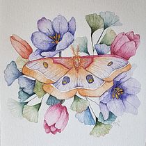 Mi Proyecto del curso: Dibujo y composición naturalista en acuarela. Traditional illustration, Drawing, Watercolor Painting, and Naturalistic Illustration project by Pachi Emdi - 01.23.2022