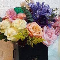 Mi Proyecto del curso: Diseño y creación de composiciones florales. Un progetto di Interior design, Paesaggismo, Interior Design, DIY, Design floreale e vegetale e Design di faghiart - 24.01.2022