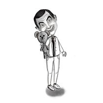 My project in Caricature Portrait with Graphite course. Ilustração tradicional, Desenho, e Desenho de retrato projeto de miri2024 - 22.01.2022