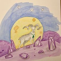 Mon projet du cours : Techniques d'illustration à l'aquarelle et à la gouache. Traditional illustration, Fine Arts, Painting, Watercolor Painting, Children's Illustration, and Gouache Painting project by sarondelph - 01.24.2022