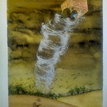 Wizard of Oz. Traditional illustration, Fine Arts, Painting, Pencil Drawing, Drawing, Watercolor Painting, Children's Illustration, and Narrative project by Auriel Roe - 01.24.2022