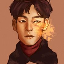 Digital Fantasy Portrait with Photoshop course but made in Procreate. Traditional illustration, Drawing, Digital Illustration, Portrait Drawing, Digital Drawing, and Digital Painting project by gamblingmouse - 01.24.2022