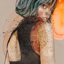 Mój projekt z kursu: Rysowanie portretów z użyciem Procreate. Ilustração tradicional, Ilustração vetorial, Ilustração digital, e Desenho de retrato projeto de Agnieszka Wojtal - 23.01.2022