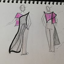 Mi Proyecto del curso: Introducción al diseño de moda. Een project van  Modeontwerp van Dafne Rosique Fleite - 24.01.2022