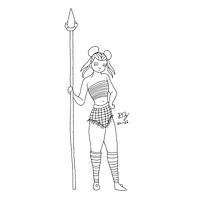 Mi Proyecto del curso: Introducción al diseño de personajes para animación y videojuegos Ein Projekt aus dem Bereich Traditionelle Illustration, Animation und Design von Figuren von Dennise Garay López - 24.01.2022