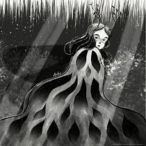 Mi Proyecto del curso: Técnicas de dibujo tradicional con Procreate. Projekt z dziedziny Trad, c, jna ilustracja,  R, sunek, Ilustracja c, frowa, Portret, R, sunek c i frow użytkownika Arlette Cruz - 21.01.2022