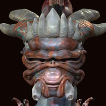 Mi Proyecto del curso: Personajes ilustrados en 3D desde tu iPad. Projekt z dziedziny Trad, c, jna ilustracja, 3D, Projektowanie postaci, Ilustracja c, frowa,  Modelowanie 3D, Projektowanie postaci 3D, Malarstwo c i frowe użytkownika Witxita War - 24.01.2022