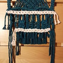 Mi Proyecto del curso: Macramé: nudos básicos y complejos. Accessor, Design, Interior Design, Decoration, Fiber Arts, Macramé, and Textile Design project by bsguisado - 01.24.2022